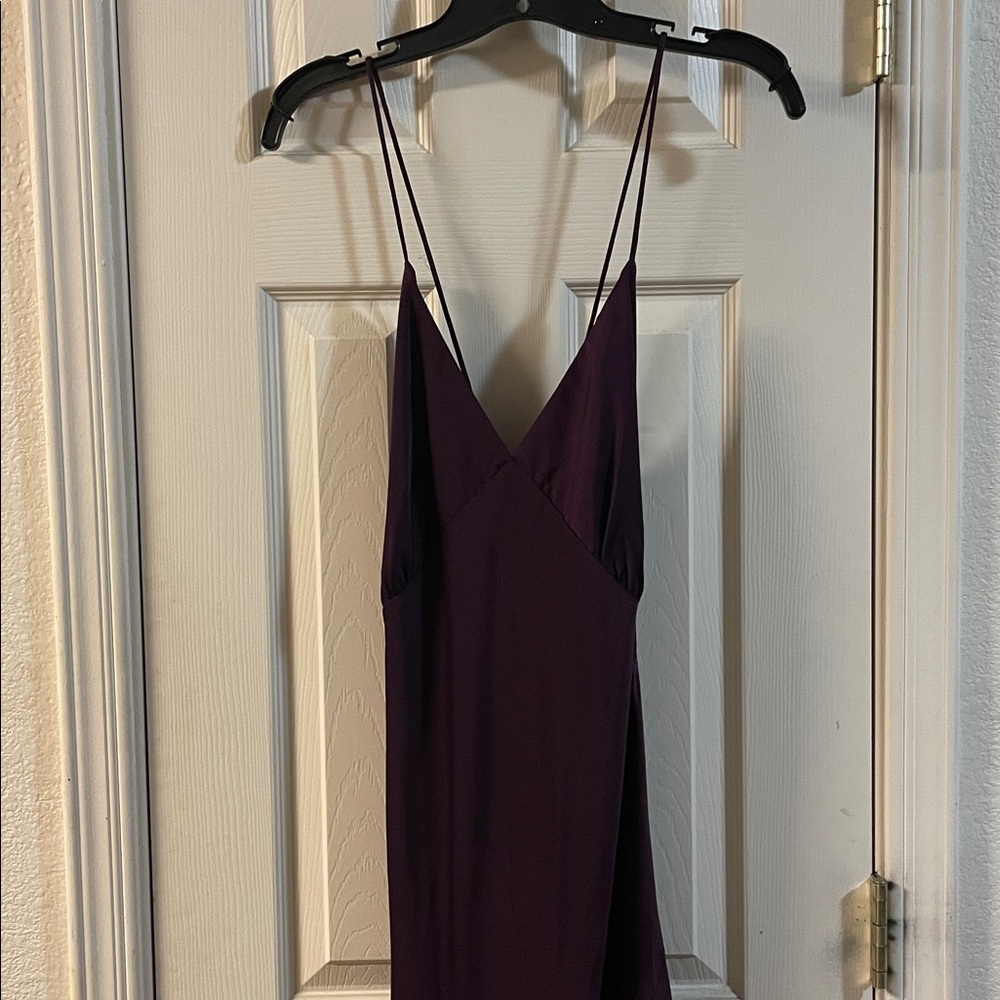 NWT Asymmetrical Seam Midi Slip Dress - size 18 - Picture 8 of 9